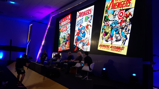 Desenhistas e roteiristas debateram, na CCXP, o passado, o presente e o futuro dos Vingadores